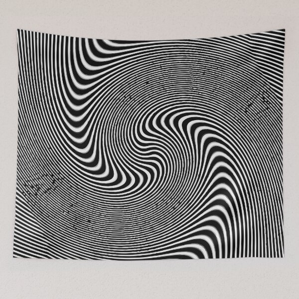 Item preview, Hypnotic zebra black & white designed and sold by johnnyssandart.