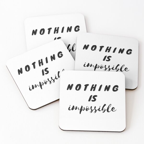 Item preview, Nothing is impossible Premium T-shirt Design designed and sold by Rizteeshop.