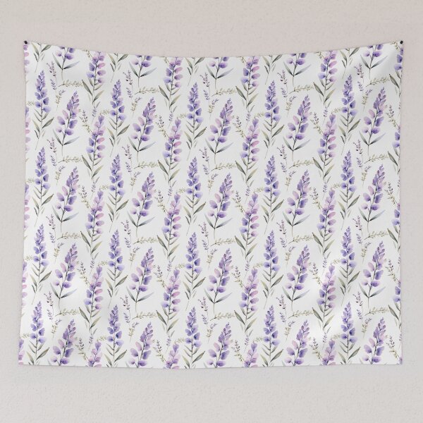 Artikelvorschau, Lavender Serenity: Embracing the Tranquil Beauty of Lavender Fields entworfen und verkauft von qoodesignstudio.