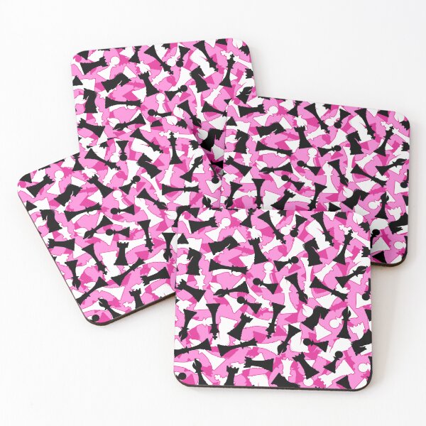 Item preview, Chess Lover Girl Player Women Pink Camo Camouflage Pattern designed and sold by GrandeDuc.