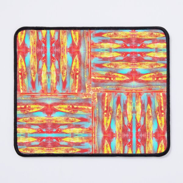 Item preview, Aztec Leaf Monoprint Pattern designed and sold by vallisrowe.