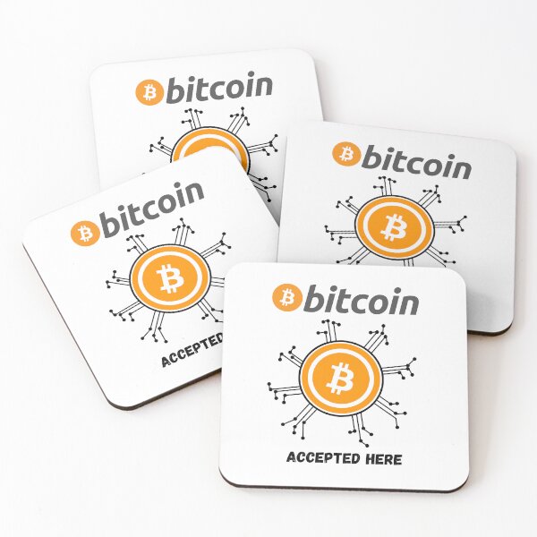 Item preview, Bitcoin Accepted Here designed and sold by kreafox.