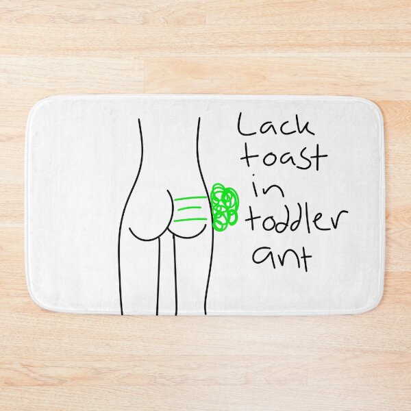 Item preview, Lack toast in toddler ant designed and sold by TicaCreations.
