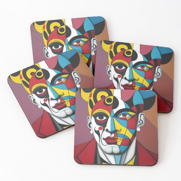 Item preview, A Colorful and Geometric Artwork that Challenges the Viewers’ Expectations designed and sold by artmanikin.