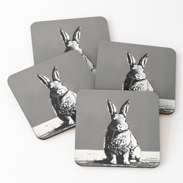 Item preview, Hare, rabbit, bunny 019 designed and sold by RGBprints.