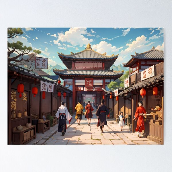 Item preview, Chinese Traditional Architecture designed and sold by JustBeCoooool.