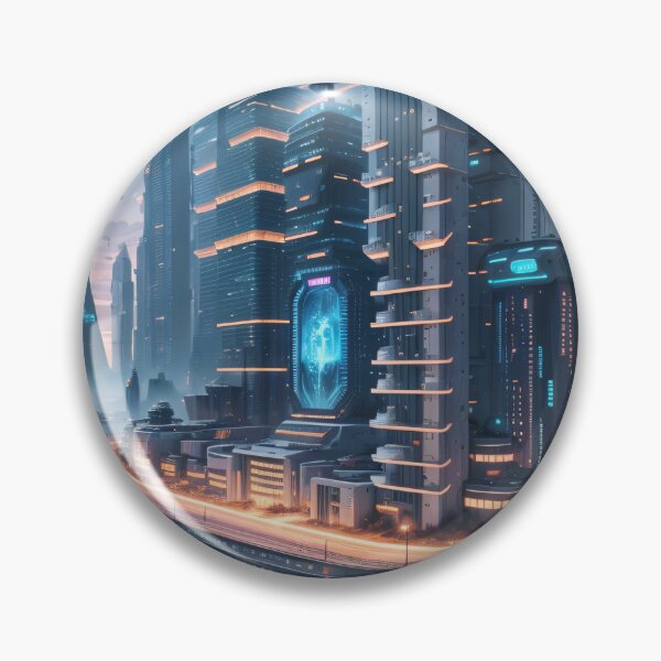 Item preview, Futuristic city designed and sold by TokenizeWorld.