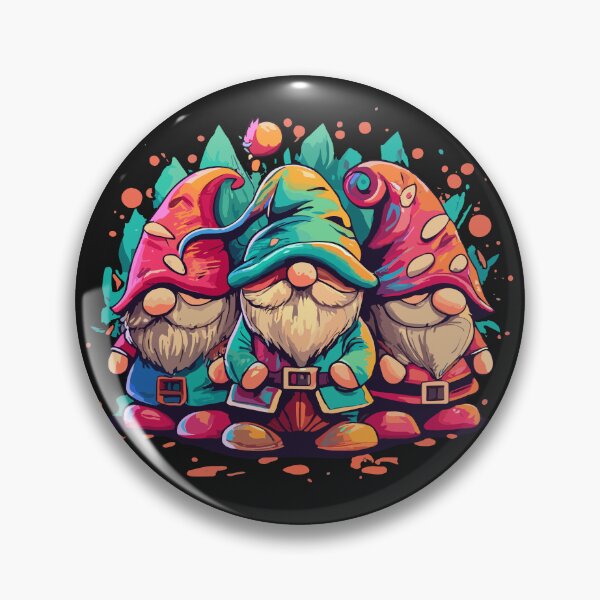 Item preview, 3 Christmas Gnomes designed and sold by PrimeInk.