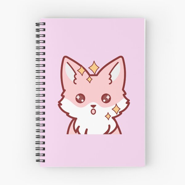 Item preview, Kawaii pink fox designed and sold by SunMoonMilk.