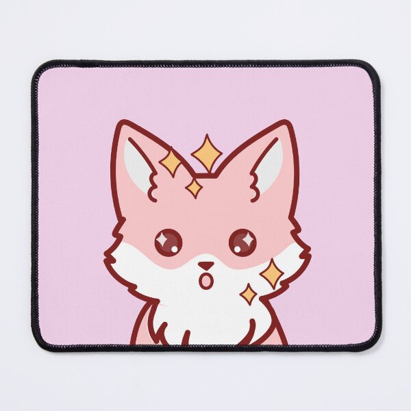 Item preview, Kawaii pink fox designed and sold by SunMoonMilk.