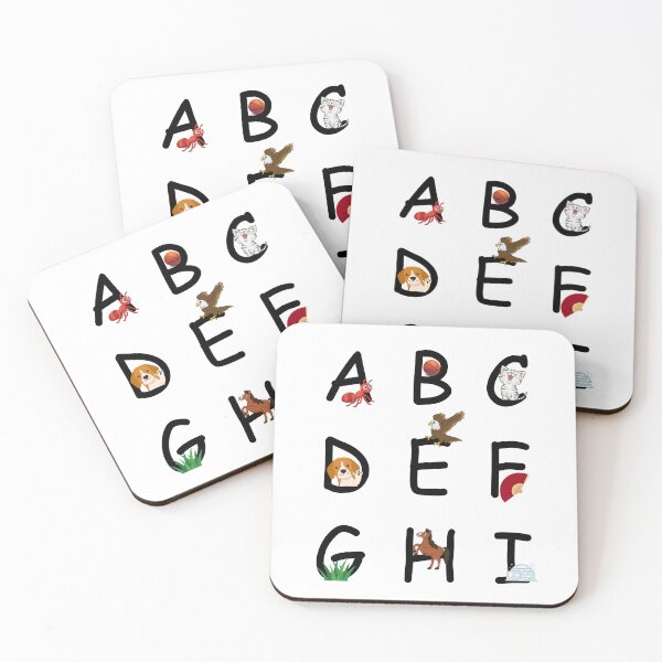 Item preview, Teach your children English letters with visual recognition (A-I) Essential T-Shirt designed and sold by novelstreak.