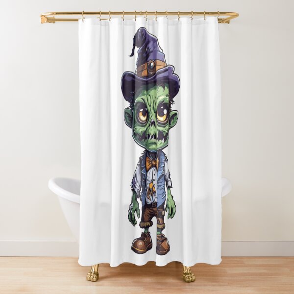 Item preview, Little Zombie in a Halloween hat designed and sold by MamikonarsRB.