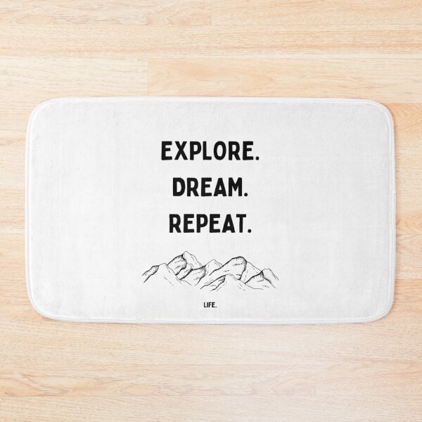 Item preview, "Explore, Dream, Repeat"  designed and sold by rare-colors.