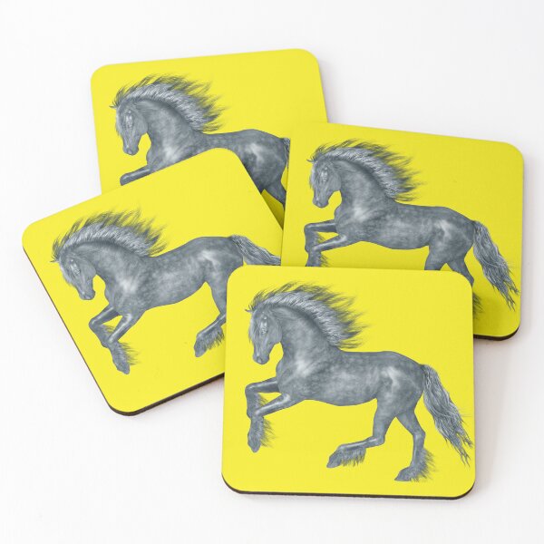 Item preview, A Prancing Gray Horse designed and sold by LoneAngel.