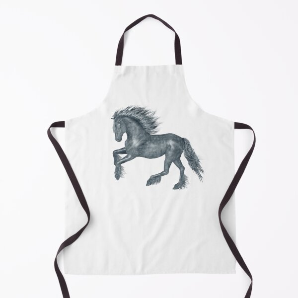 Item preview, A Prancing Gray Horse designed and sold by LoneAngel.