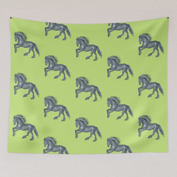 Item preview, A Prancing Gray Horse designed and sold by LoneAngel.