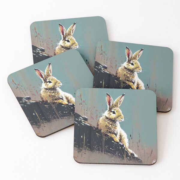 Item preview, Hare, rabbit, bunny 021 designed and sold by RGBprints.