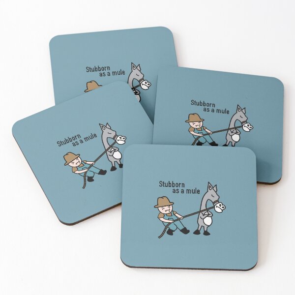Item preview, Stubborn as a mule designed and sold by DianneYoon.
