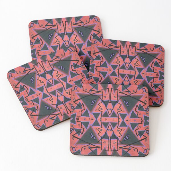Item preview, Abstract triangle pattern designed and sold by Janine-Brewster.