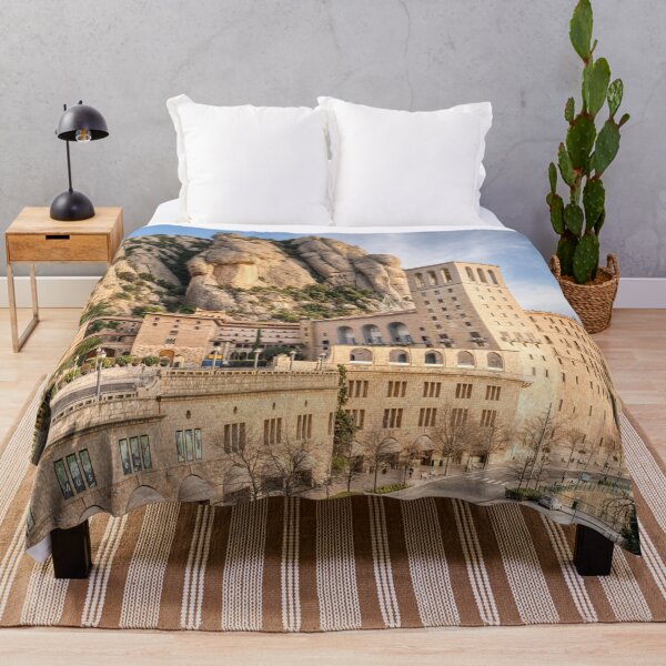 Item preview, Montserrat Abbey Against Catalonia's Jagged Peaks, Spain designed and sold by Marc Garrido Clotet.