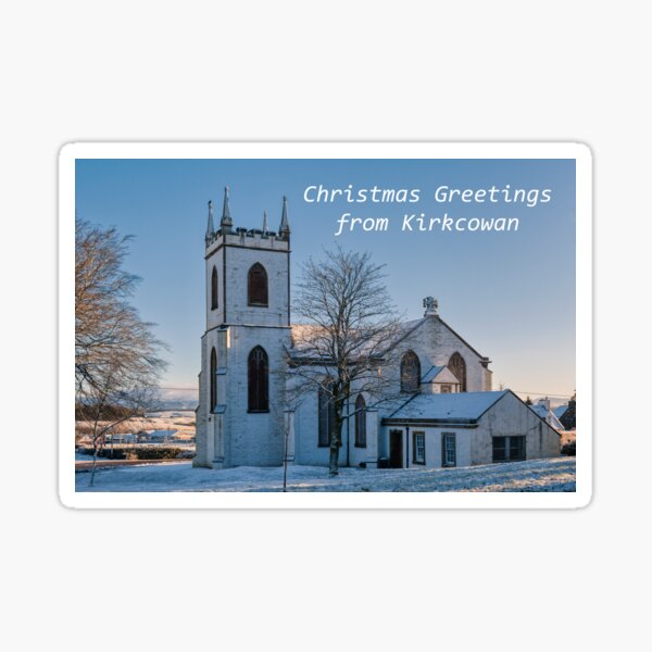 Item preview, Kirkcowan Christmas Card designed and sold by derekbeattie.