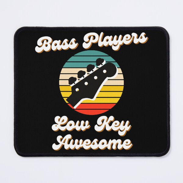 Item preview, Bass Player Low Key Awesome - Bass funny quote designed and sold by wholigans.