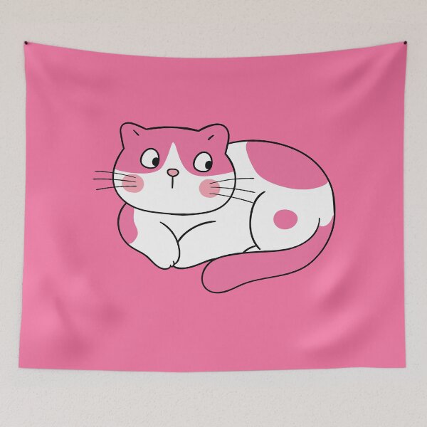 Item preview, pink cute cat designed and sold by yaZzaboy.
