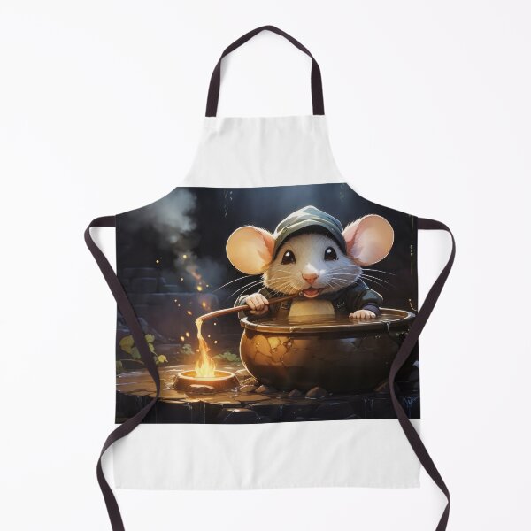 Item preview, Slag mouse, boiling broth in cauldron, underground, cellar, art designed and sold by Damian Sobczyk.
