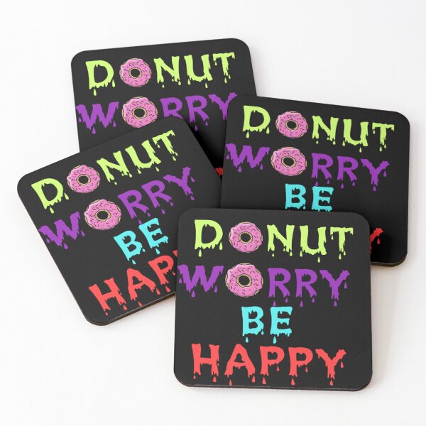 Item preview, Donut worry be happy designed and sold by zorkaa1.