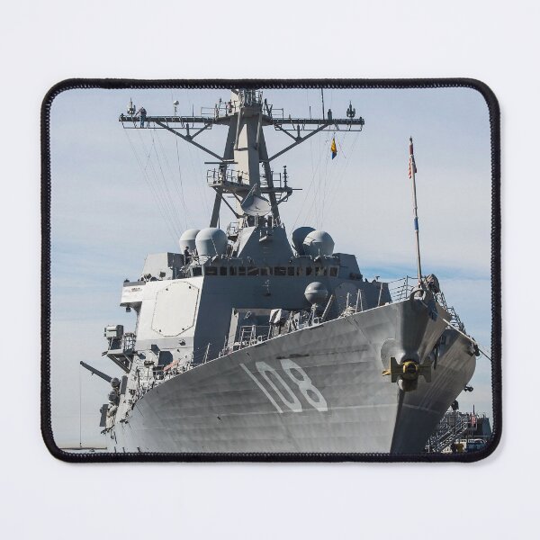 Item preview, STK109113M-USS Wayne E. Meyer is moored pierside. designed and sold by StocktrekImages.