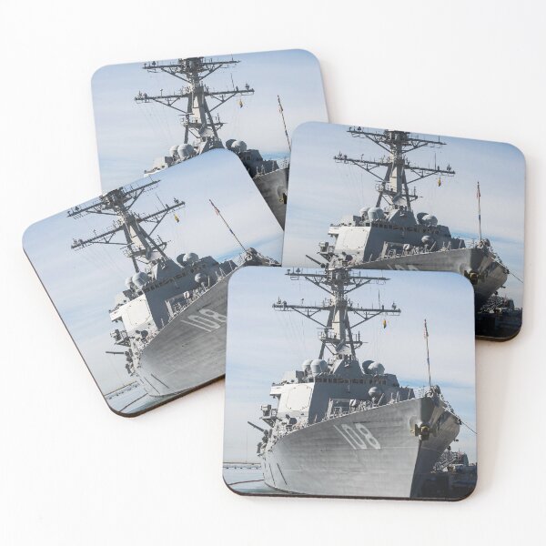 Item preview, STK109113M-USS Wayne E. Meyer is moored pierside. designed and sold by StocktrekImages.
