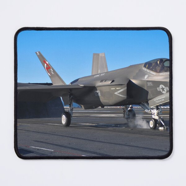 Item preview, STK109090M-An F-35C Lightning II launches from USS Nimitz. designed and sold by StocktrekImages.