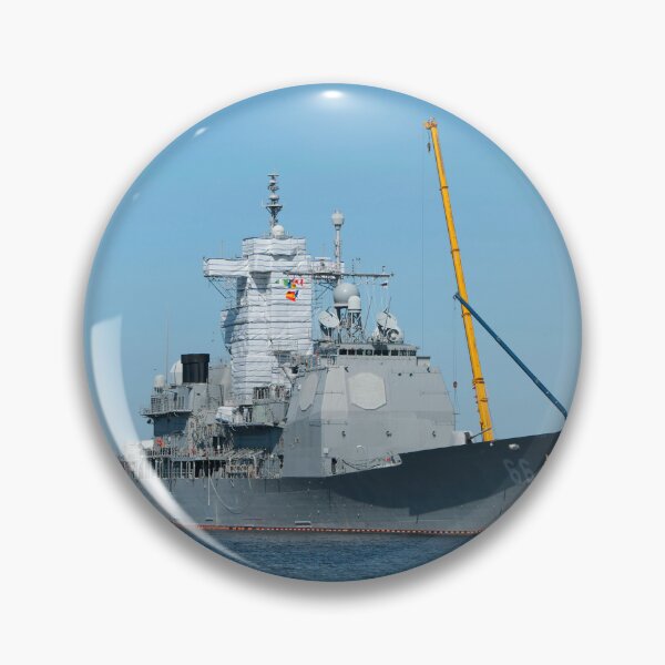 Item preview, STK109088M-USS Hue City is moored to the pier while undergoing repairs. designed and sold by StocktrekImages.