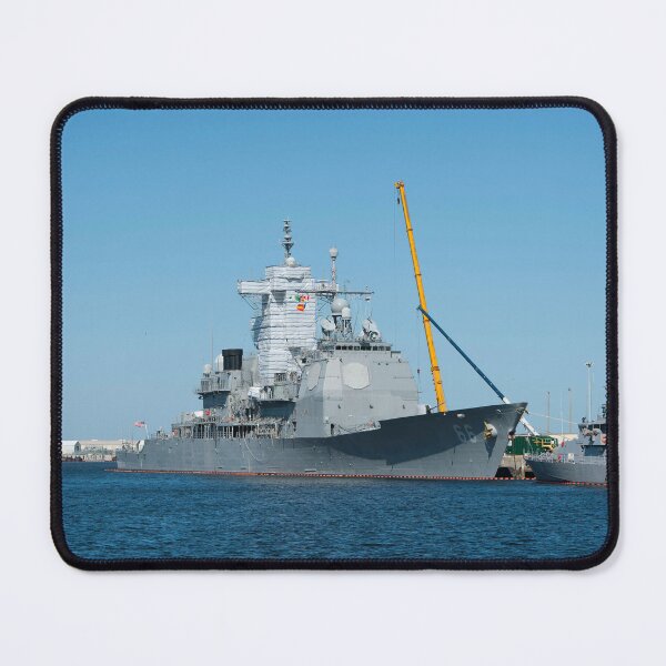 Item preview, STK109088M-USS Hue City is moored to the pier while undergoing repairs. designed and sold by StocktrekImages.