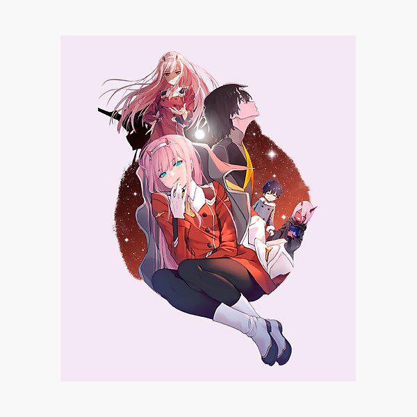 Zero Two pixel art Art Print by uwntu