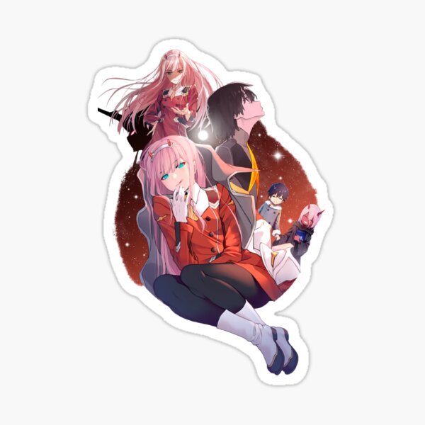 Anime DARLING in the FRANXX Zero Two Hiro Strelizia Transparent bookmark  card secondary for Students Reading Gift for Friends and Children(8  Pieces)-18: Buy Online at Best Price in UAE 