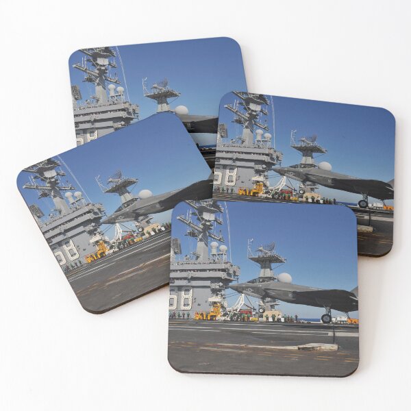 Item preview, STK109085M-An F-35C Lightning II makes an arrested landing. designed and sold by StocktrekImages.