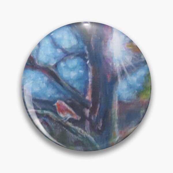 Item preview, There Sat Robin - friendly little bird designed and sold by LittleLiz.