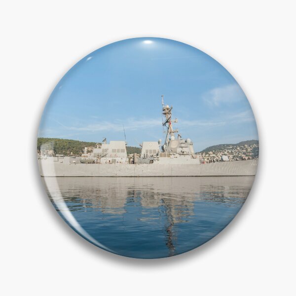 Item preview, STK109081M-USS Truxtun makes a port visit in Villefranche, France. designed and sold by StocktrekImages.