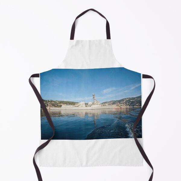 Item preview, STK109081M-USS Truxtun makes a port visit in Villefranche, France. designed and sold by StocktrekImages.