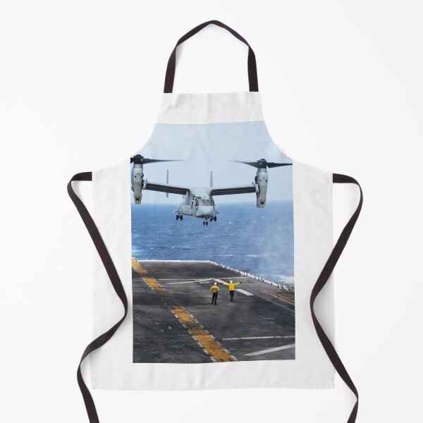 Item preview, STK109079M-A V-22A Osprey lands aboard the amphibious assault ship USS Peleliu. designed and sold by StocktrekImages.