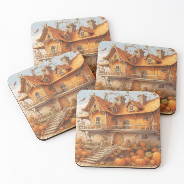 Item preview, Picture of vintage, retro, haunted house, halloween, wallpaper designed and sold by Damian Sobczyk.