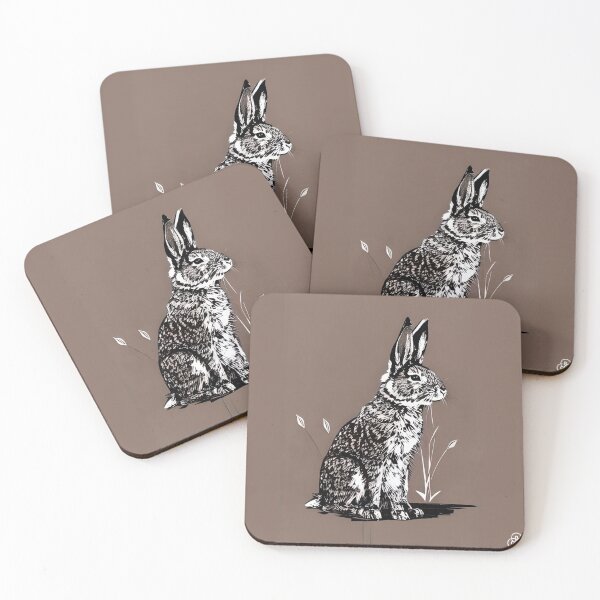 Item preview, Hare, rabbit, bunny 022 designed and sold by RGBprints.