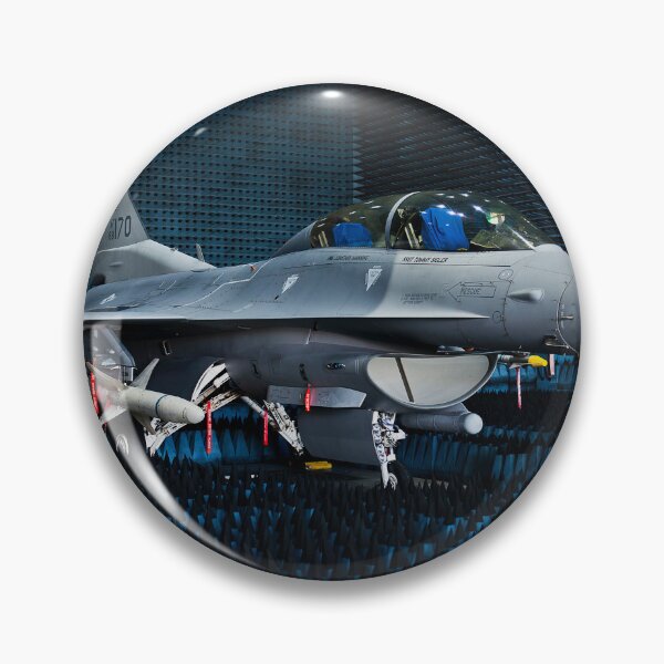 Item preview, STK109075M-An F-16 Fighting Falcon sits in the anechoic chamber. designed and sold by StocktrekImages.