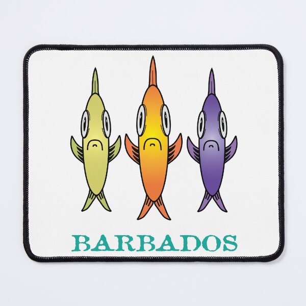 Item preview, Barbados 3-Fishes designed and sold by NPStudio.
