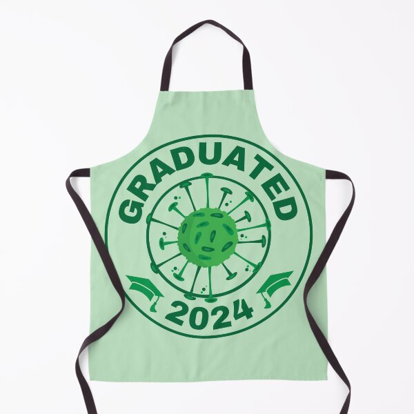 Item preview, Graduation gift 2024 badge with virus designed and sold by Lady-Frost.