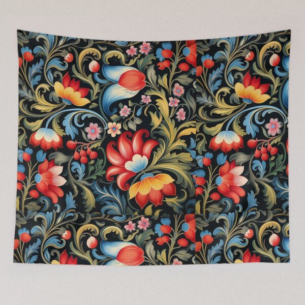Item preview, Exploring Norwegian Rosemaling A Vibrant Tradition of Floral Folk Art designed and sold by R31bN.