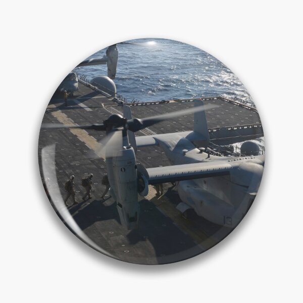 Item preview, STK109067M-Marines load onto a MV-22 Osprey aboard USS Bataan. designed and sold by StocktrekImages.
