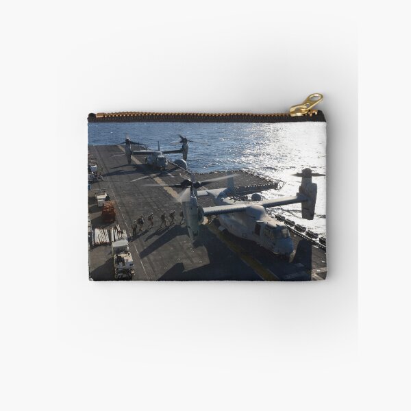 Item preview, STK109067M-Marines load onto a MV-22 Osprey aboard USS Bataan. designed and sold by StocktrekImages.