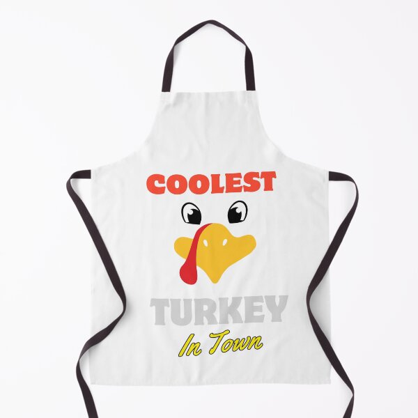 Item preview, coolest turkey in town Funny  designed and sold by MerchSpot.